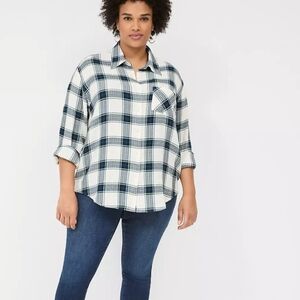 Lane Bryant Dark Blue Skinny Jeans